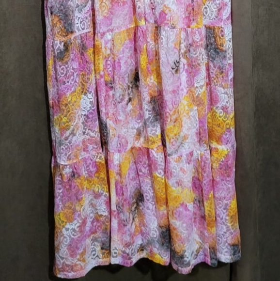 Tye dye 2 piece maxi dress - Picture 2 of 2